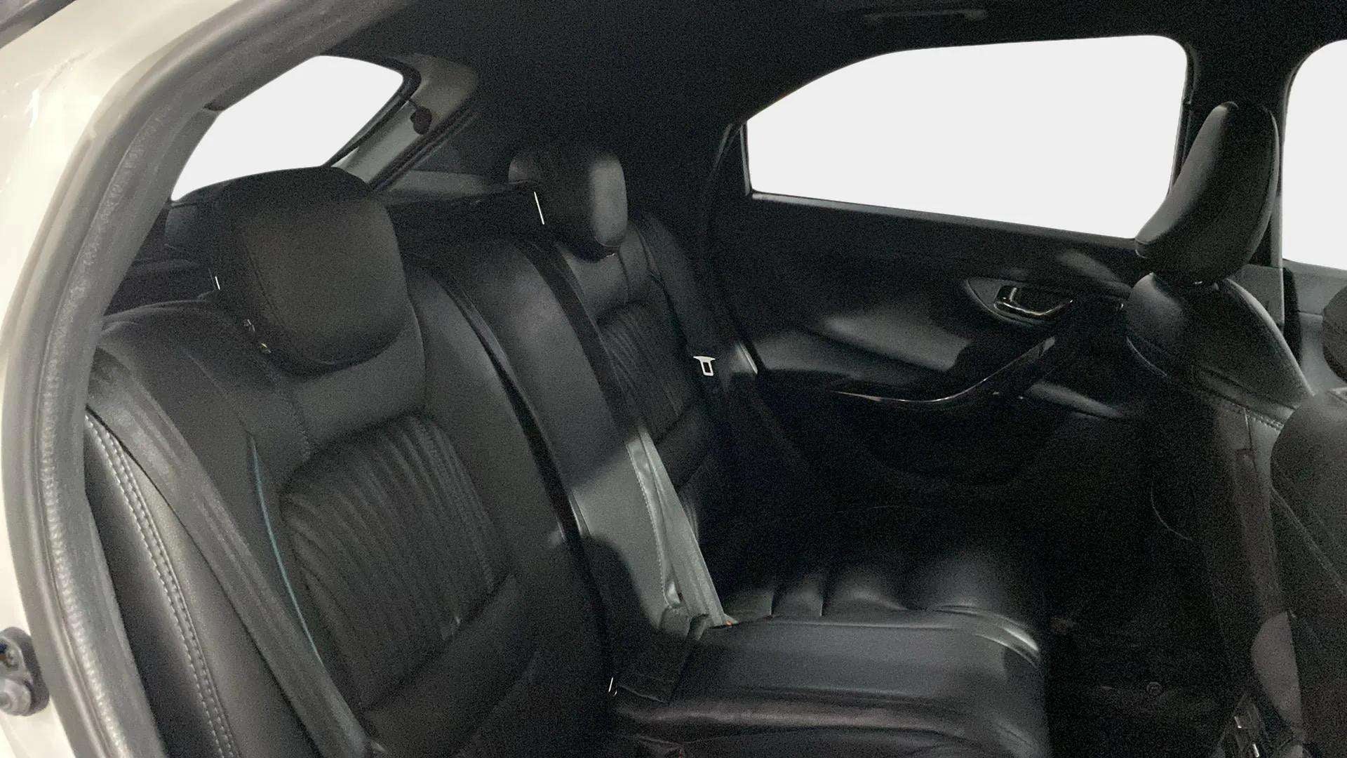 Rear seat view of a Tata Nexon 2017-2023