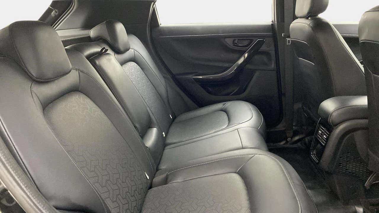Rear seat view of a Tata Nexon 2017-2023
