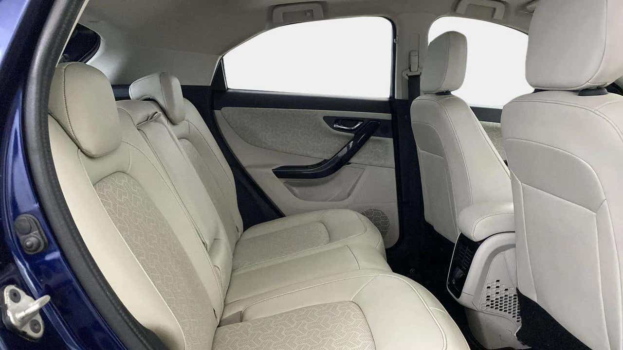 Rear seat view of a Tata Nexon 2017-2023