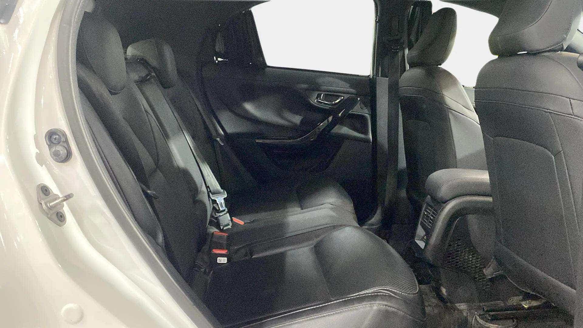 Rear seat view of a Tata Nexon 2017-2023