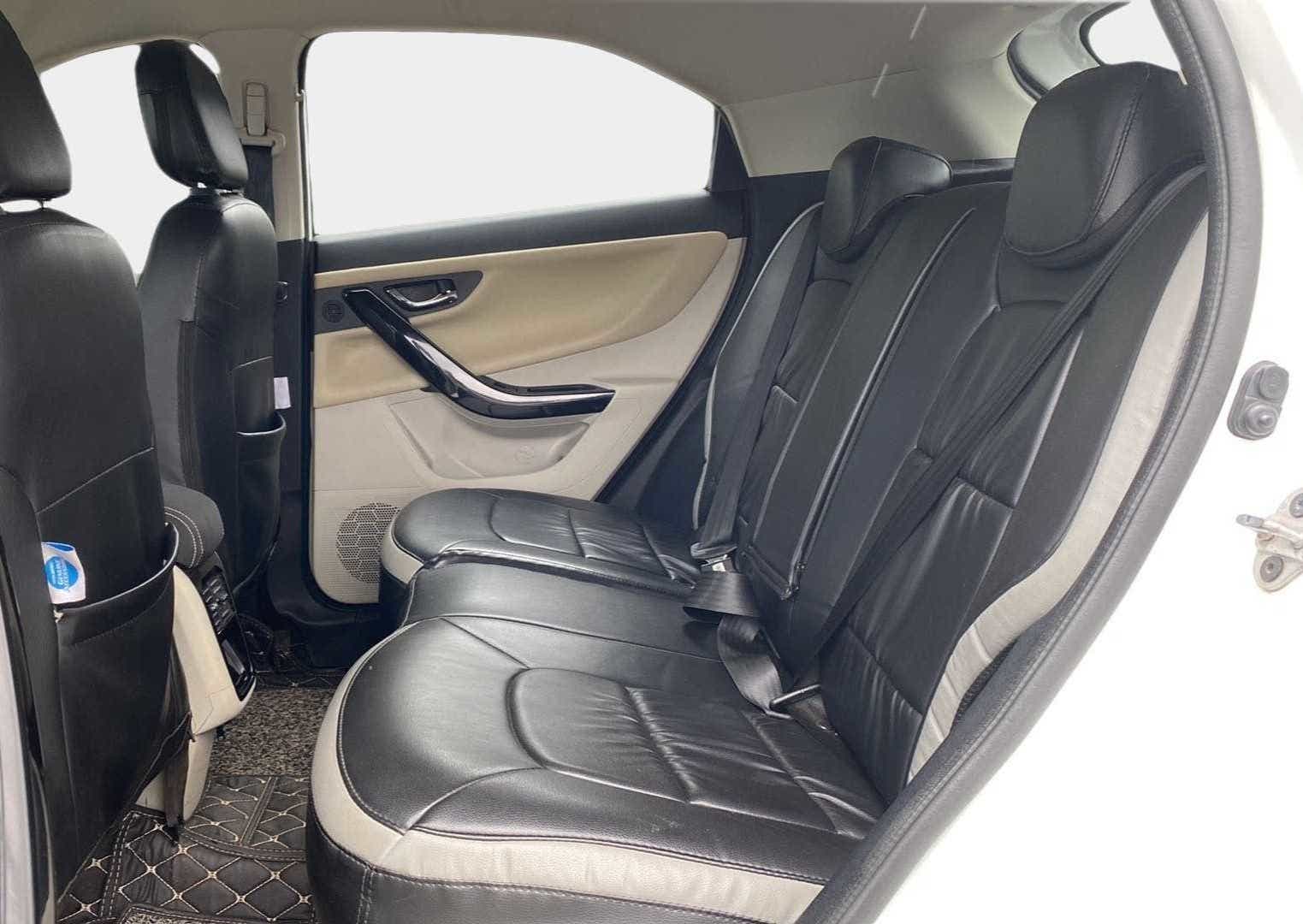 Rear seat view of a Tata Nexon 2017-2023