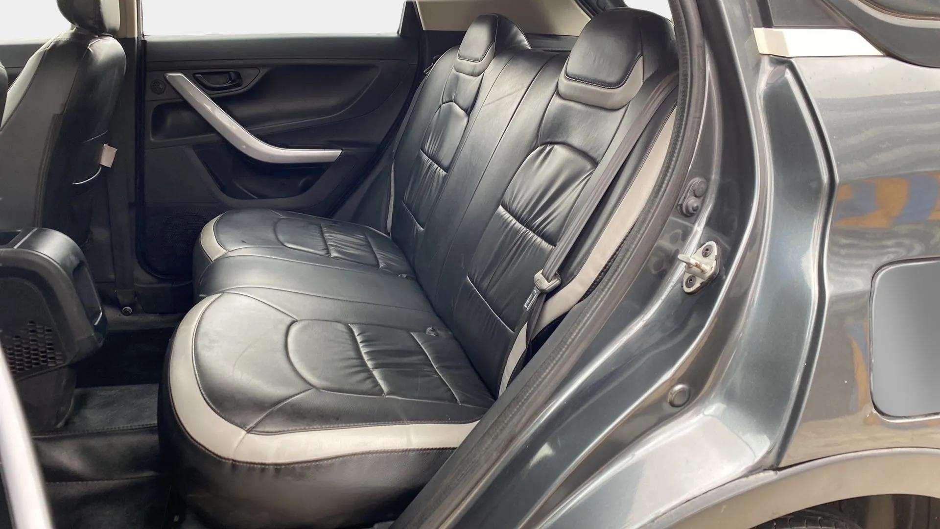 Rear seat view of a Tata Nexon 2017-2023