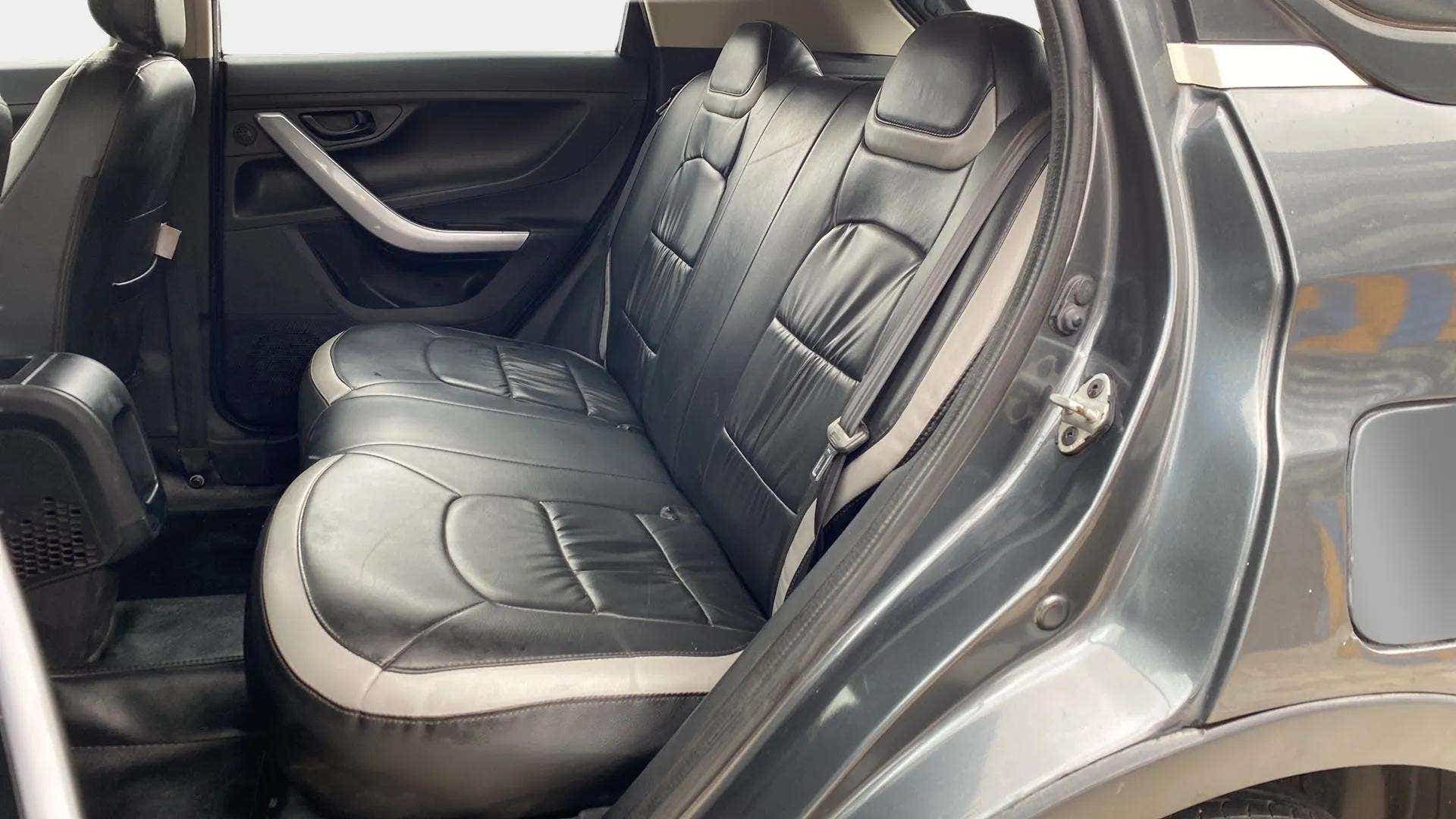 Rear seat view of a Tata Nexon 2017-2023