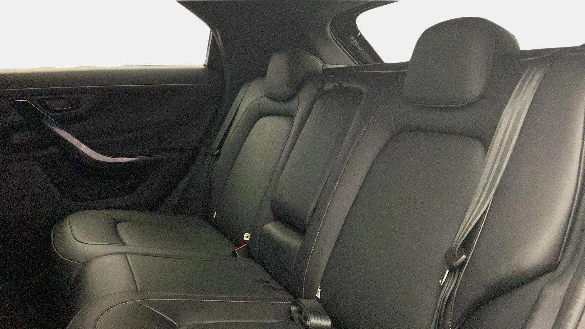 Rear seat view of a Tata Nexon 2017-2023