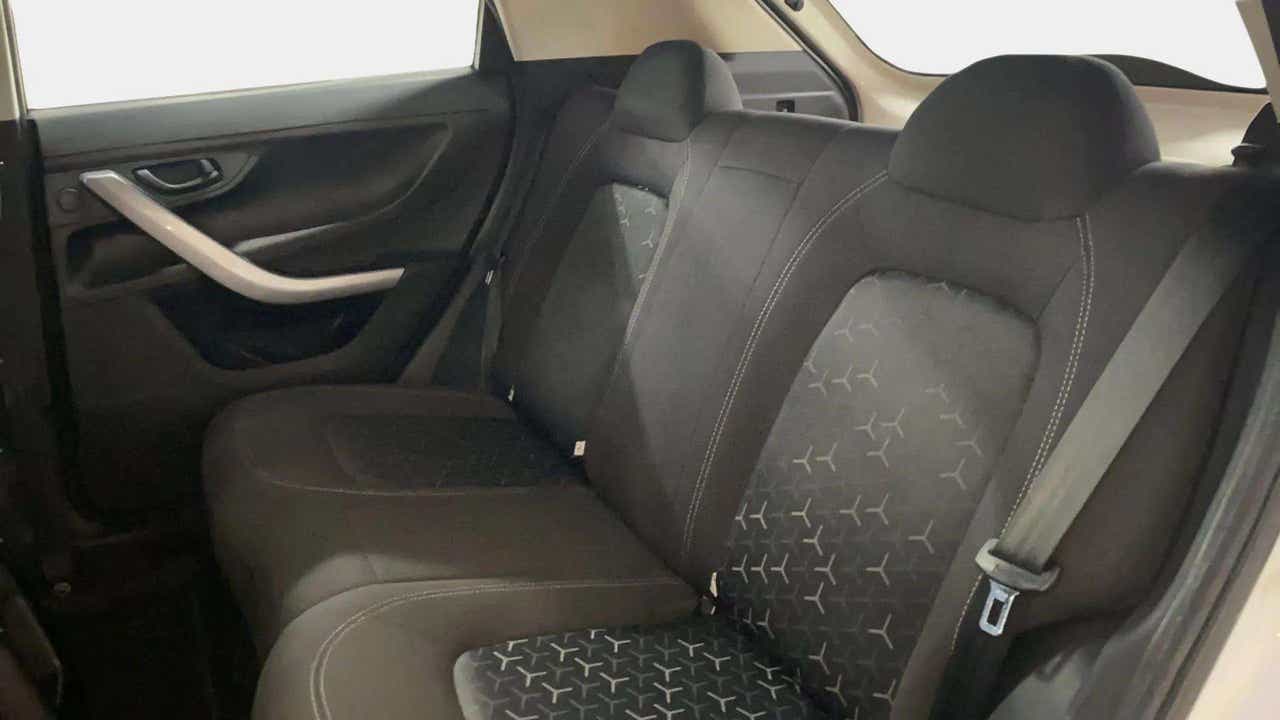 Rear seat view of a Tata Nexon 2017-2023