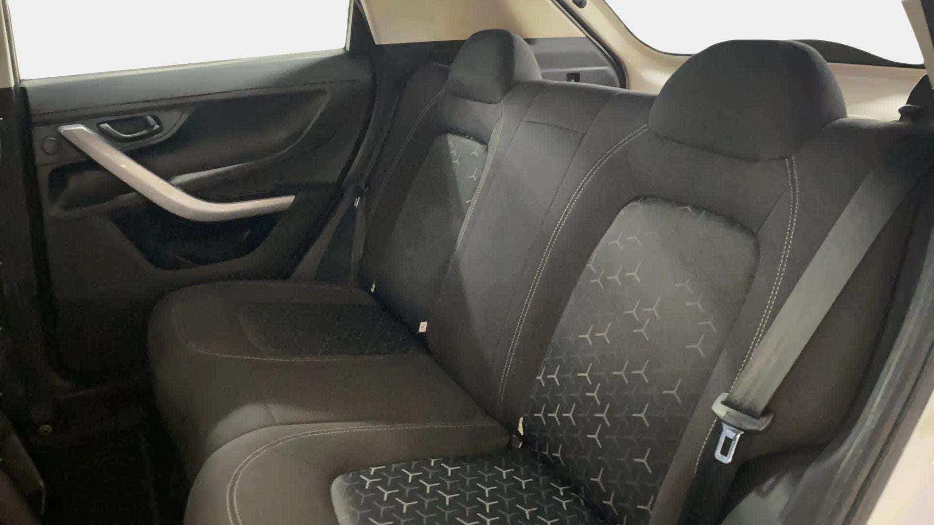 Rear seat view of a Tata Nexon 2017-2023