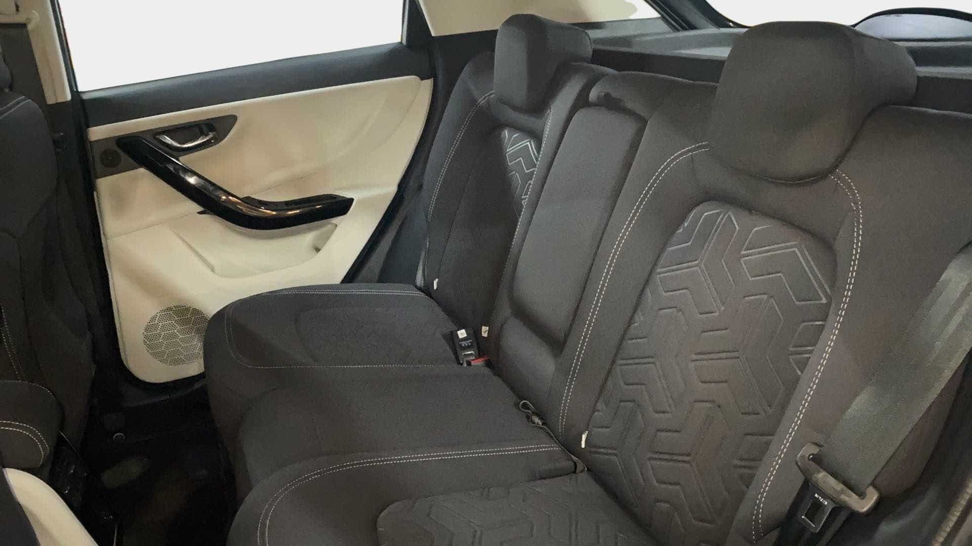Rear seat view of a Tata Nexon 2017-2023