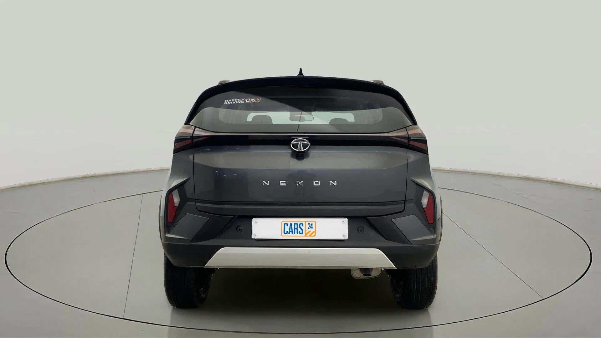 Rear view of a Tata Nexon 2017-2023
