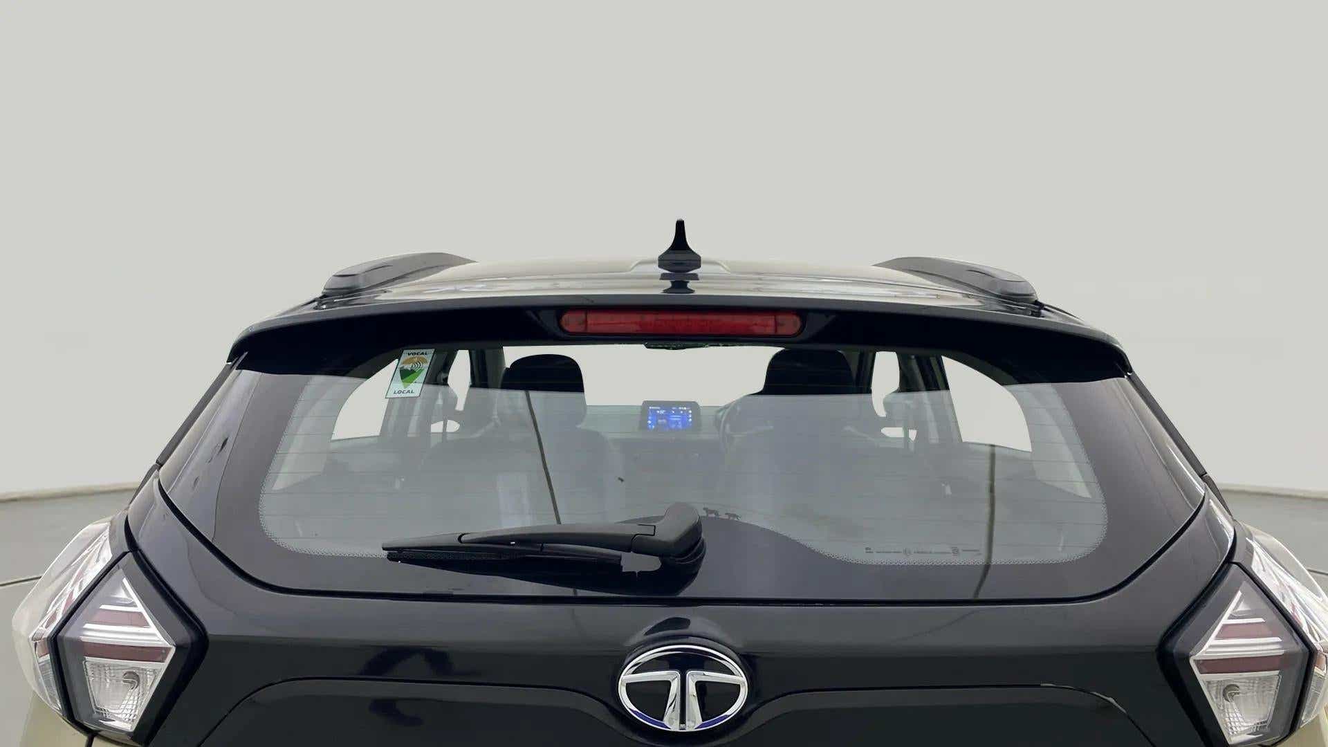 Rear view of a Tata Nexon 2017-2023