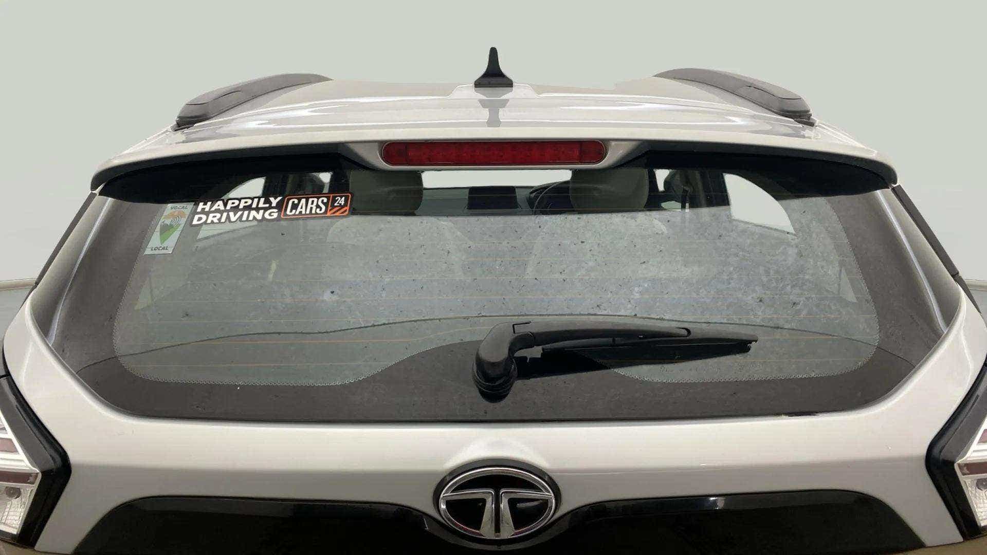 Rear view of a Tata Nexon 2017-2023