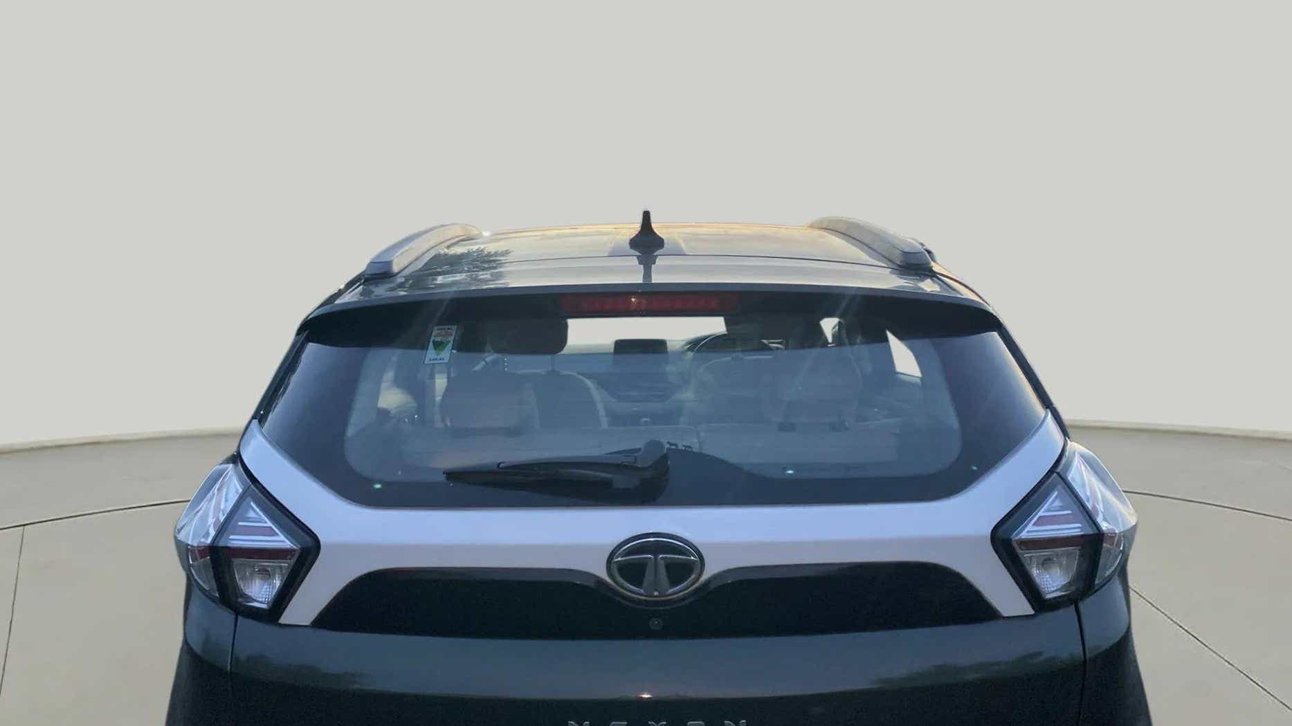Rear view of a Tata Nexon 2017-2023