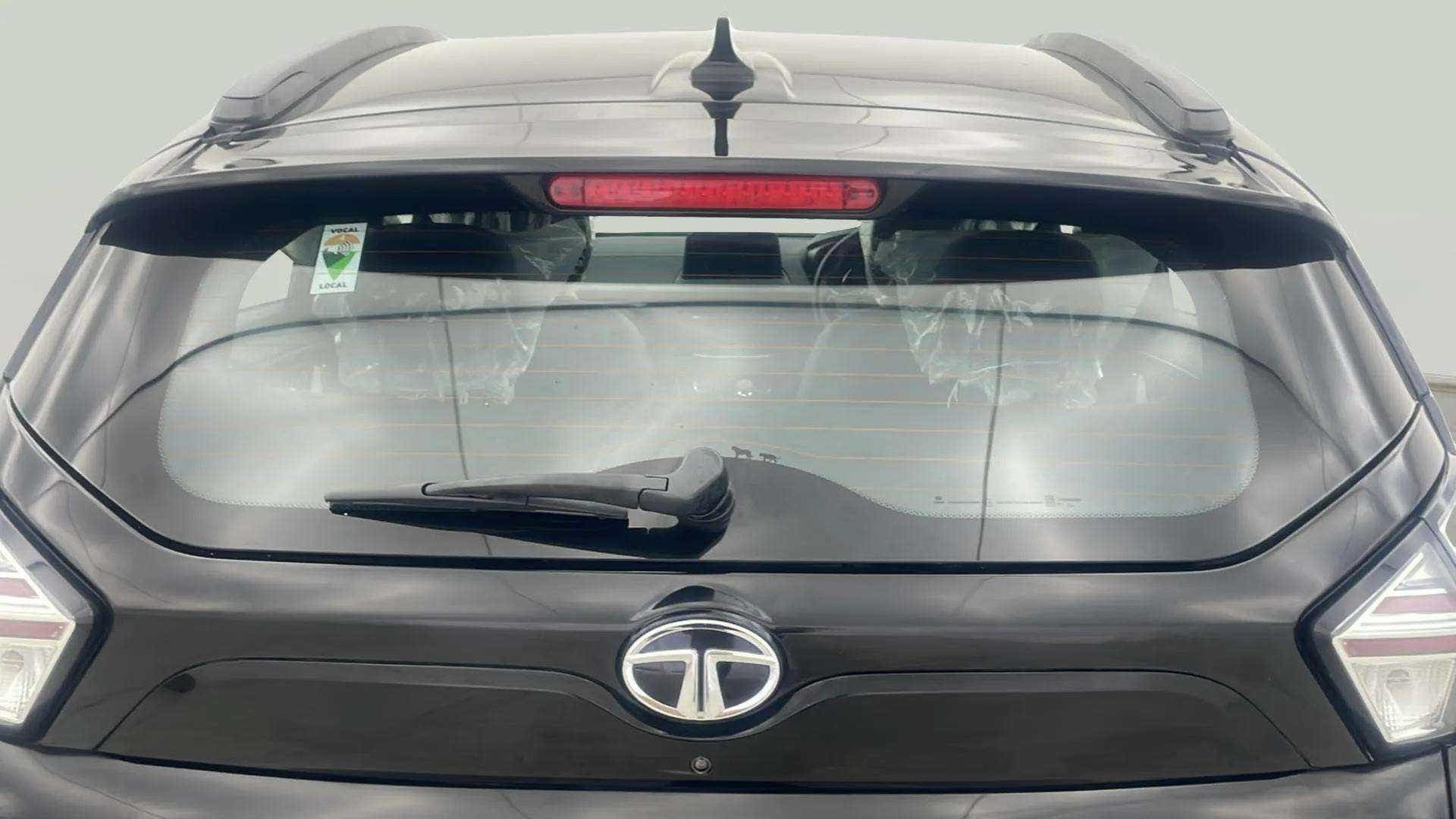 Rear view of a Tata Nexon 2017-2023
