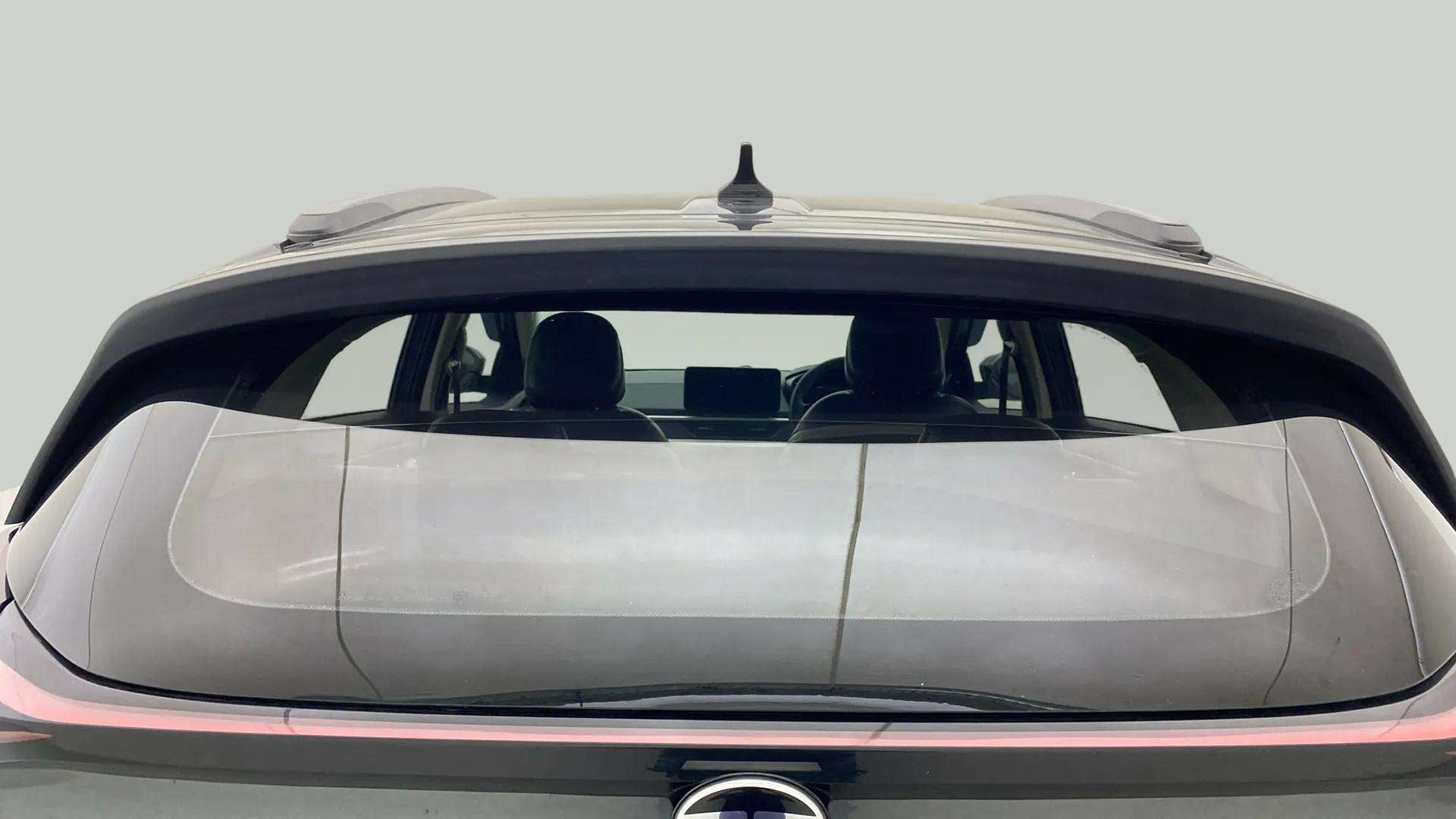 Rear view of a Tata Nexon