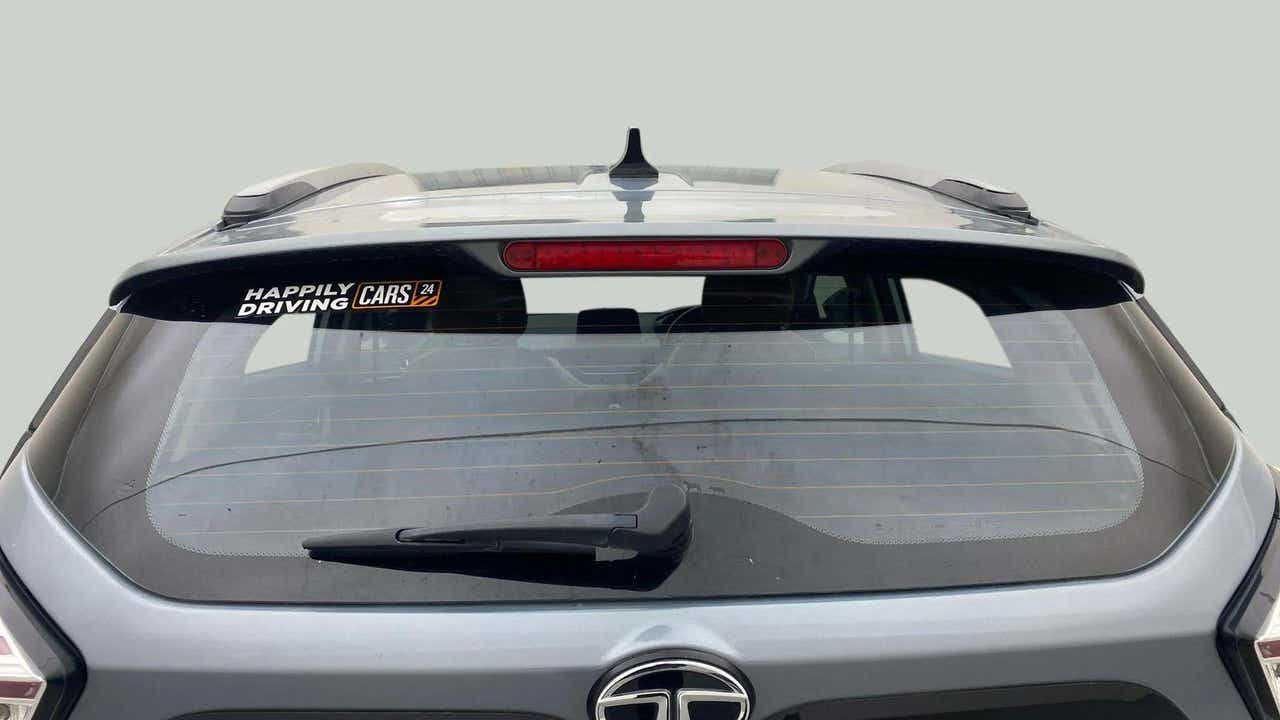 Rear view of a Tata Nexon 2017-2023