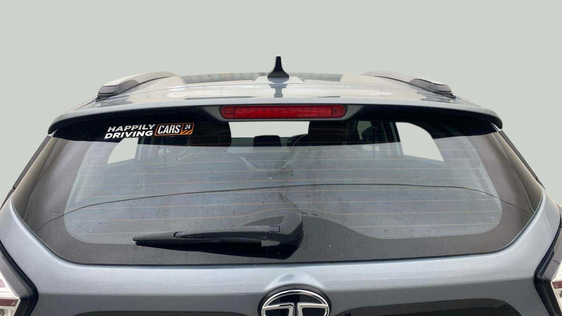 Rear view of a Tata Nexon 2017-2023