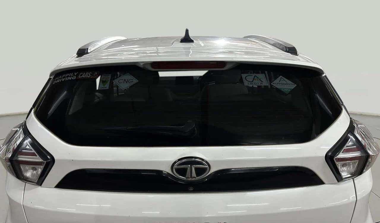 Rear view of a Tata Nexon 2017-2023
