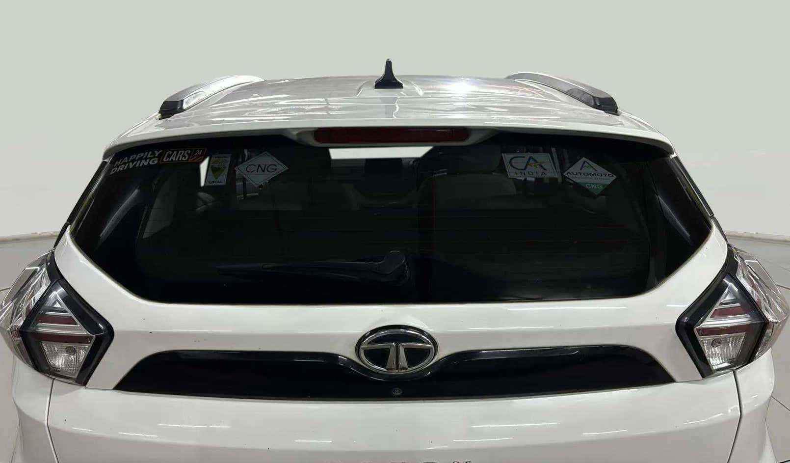 Rear view of a Tata Nexon 2017-2023