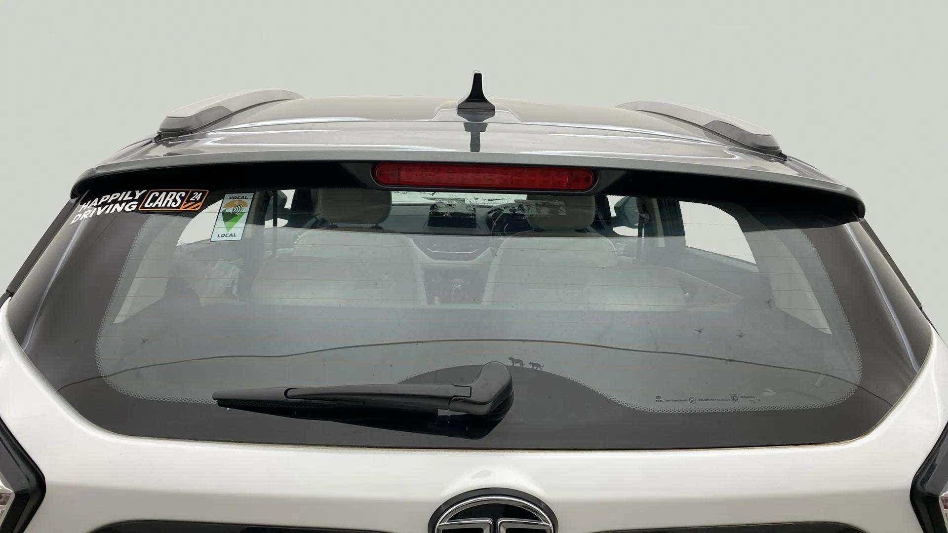 Rear view of a Tata Nexon 2017-2023