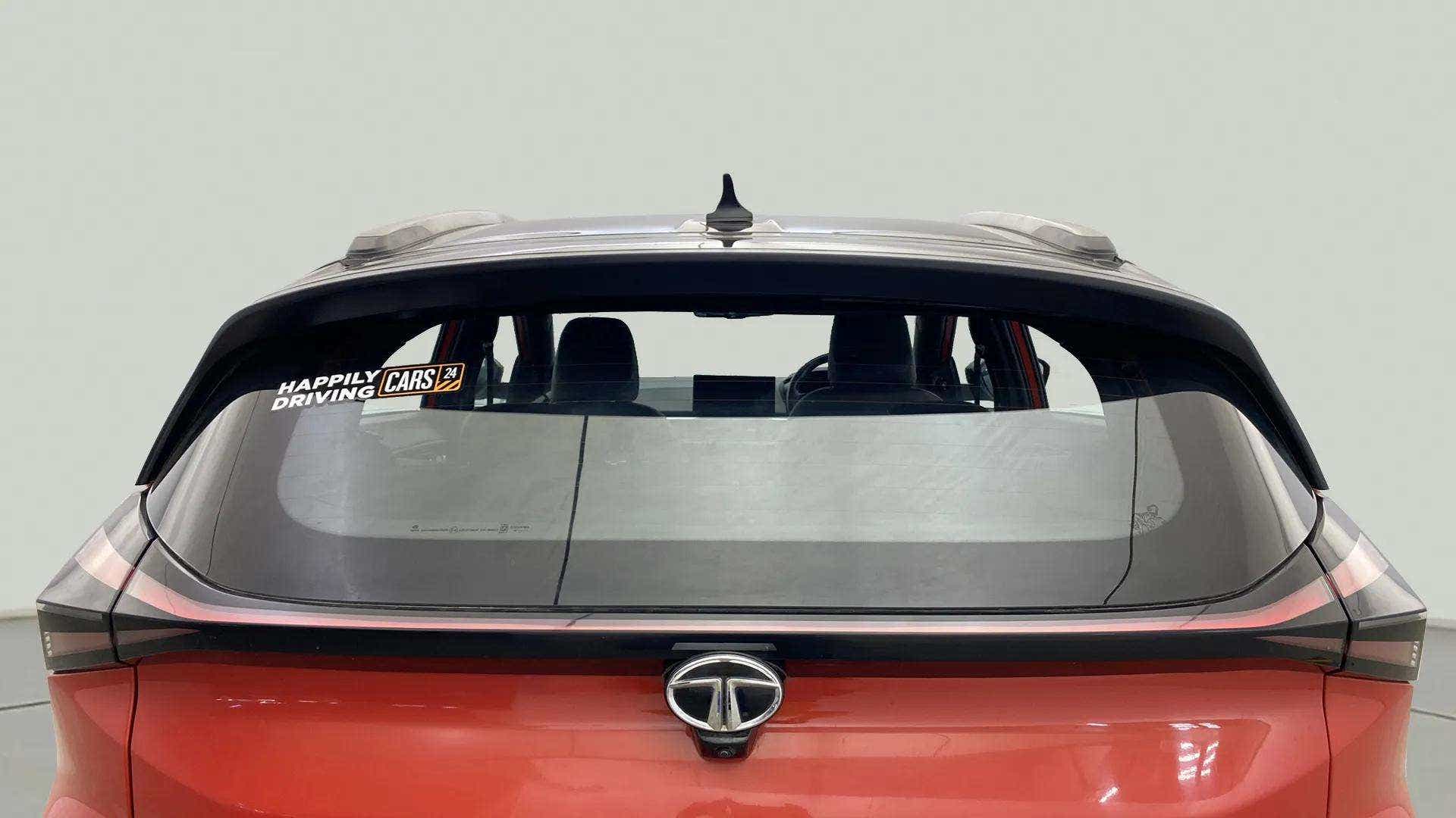 Rear view of a Tata Nexon 2017-2023