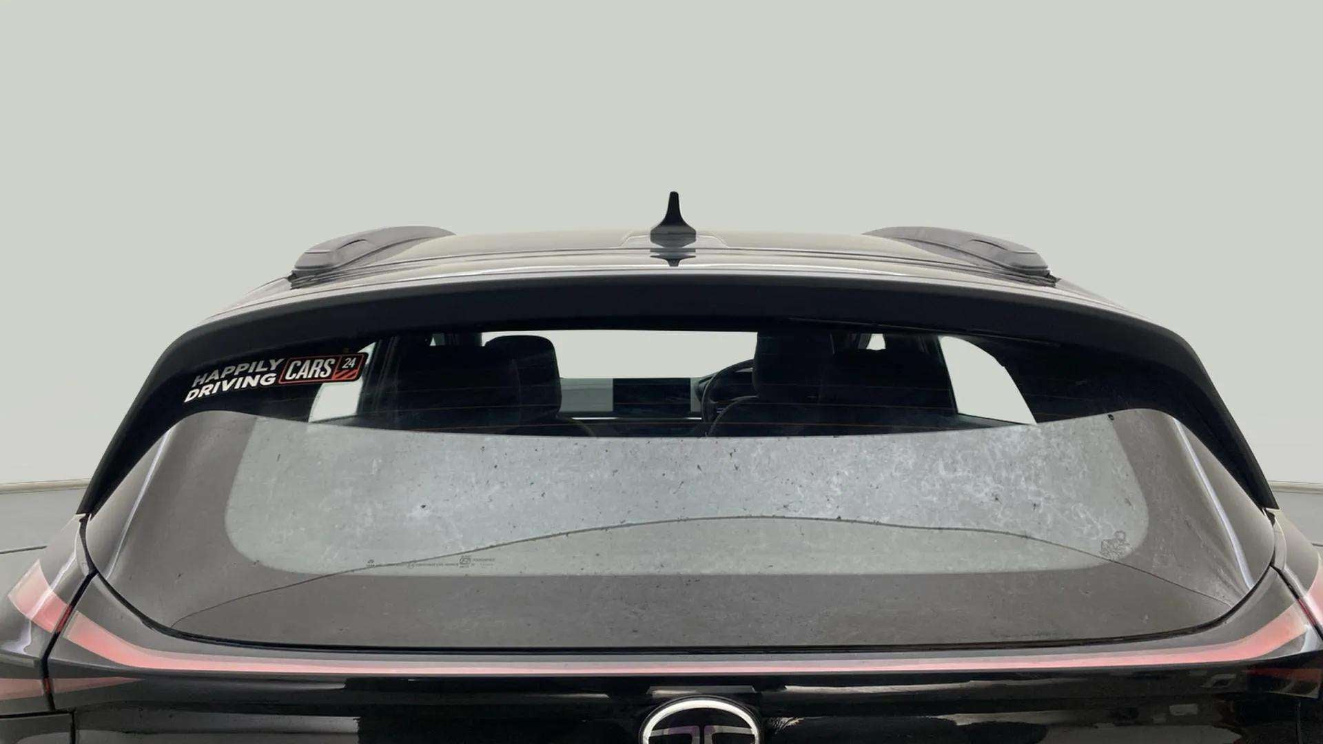 Rear view of a Tata Nexon