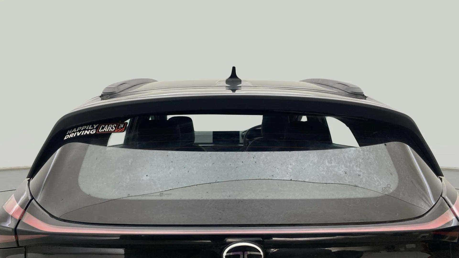 Rear view of a Tata Nexon