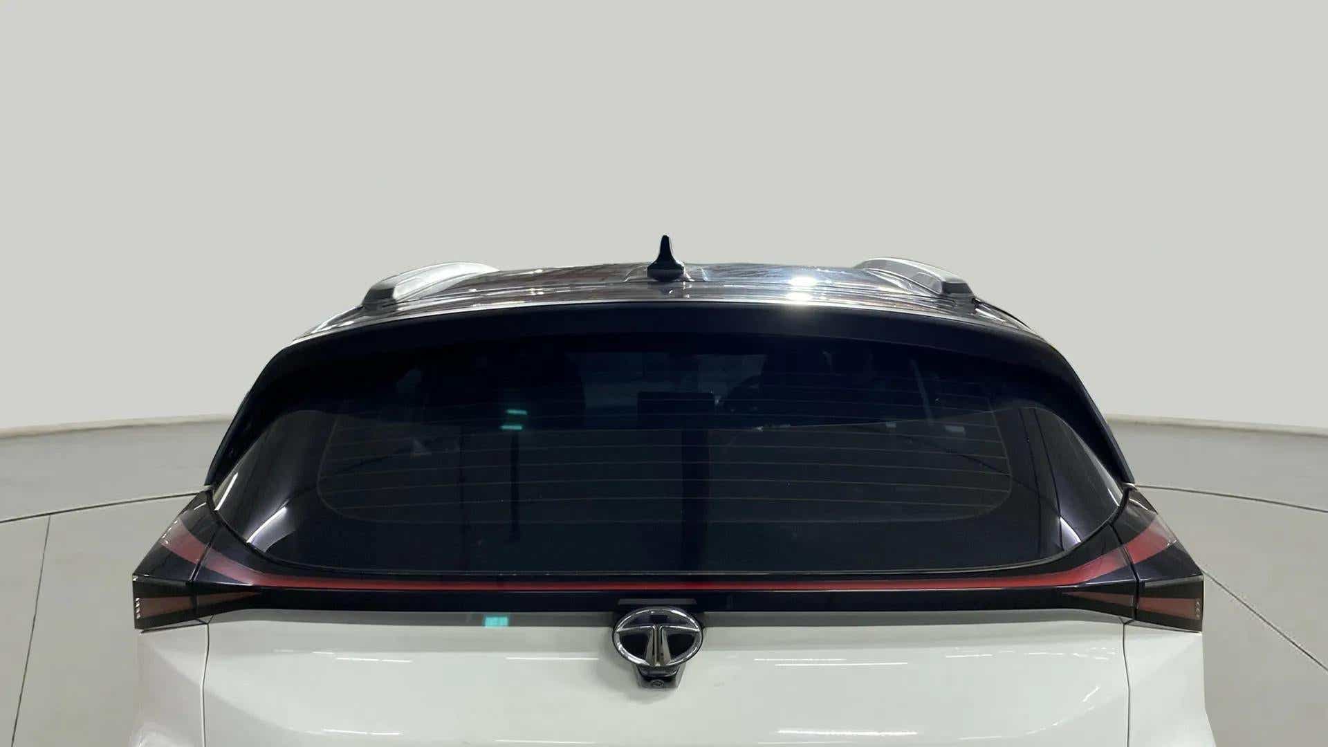 Rear view of a Tata Nexon 2017-2023