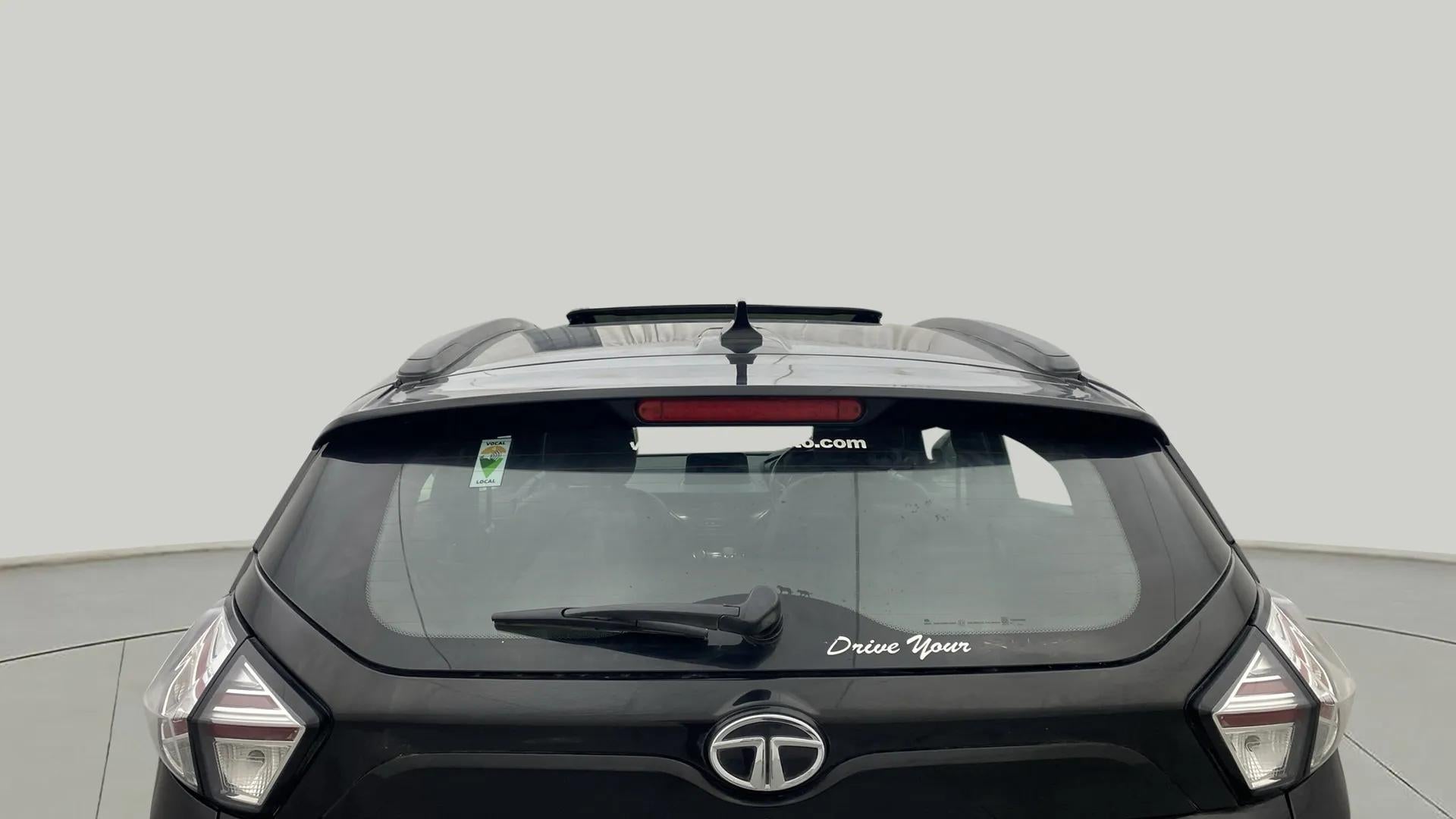 Rear view of a Tata Nexon 2017-2023