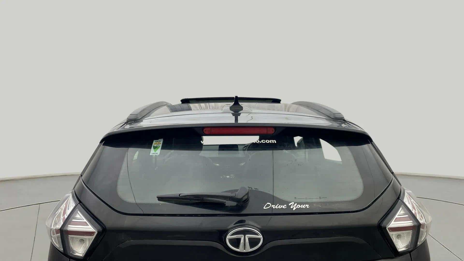 Rear view of a Tata Nexon 2017-2023