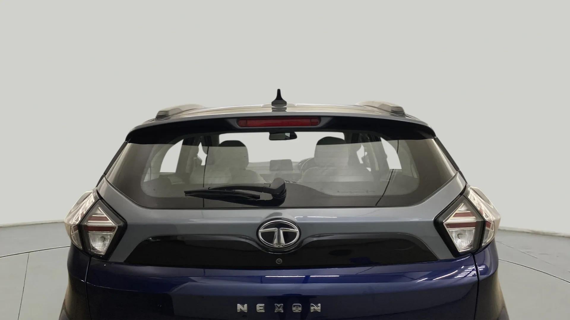 Rear view of a Tata Nexon 2017-2023