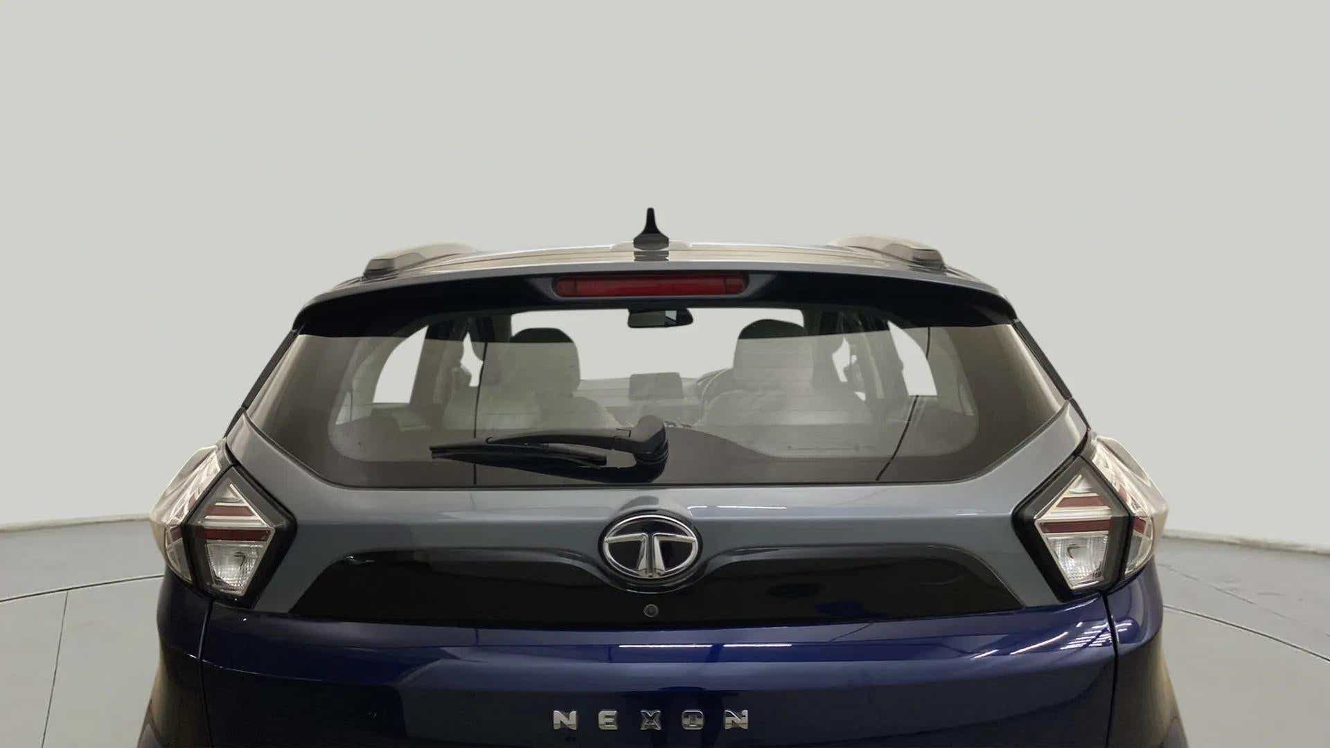 Rear view of a Tata Nexon 2017-2023