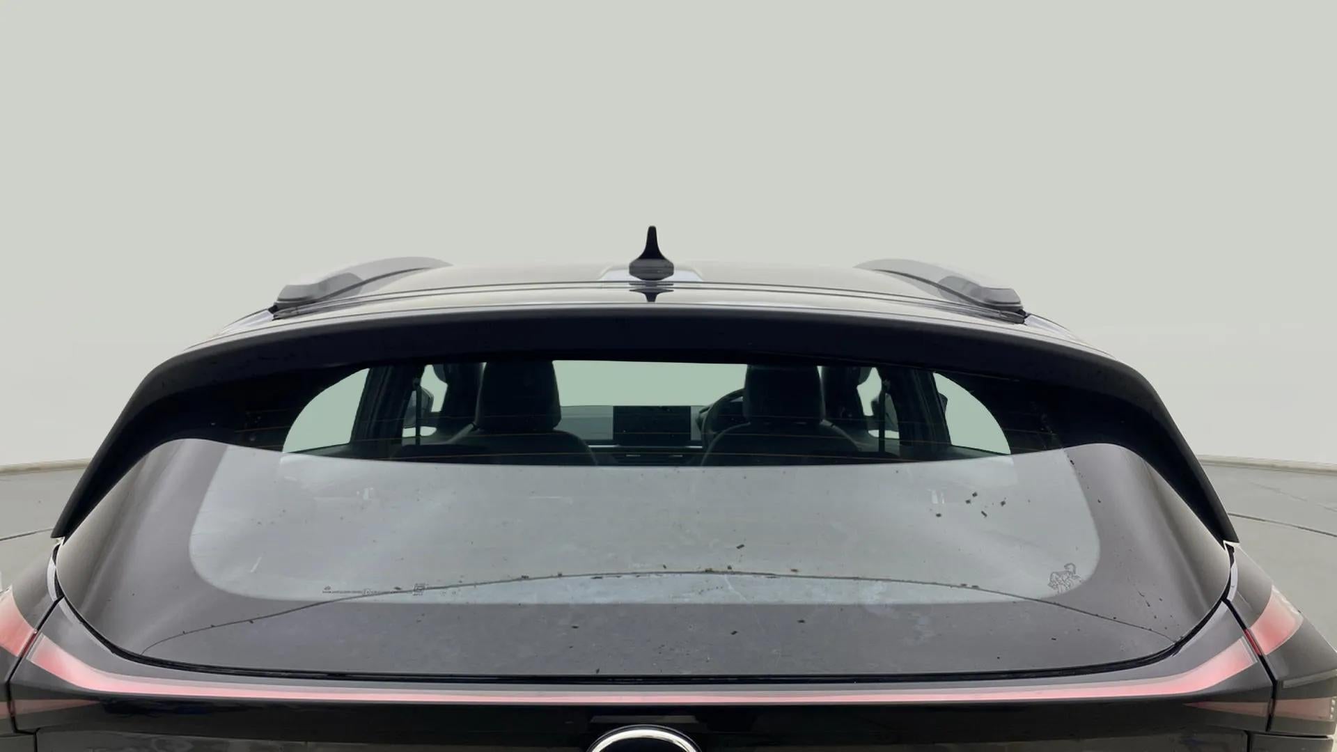 Rear view of a Tata Nexon