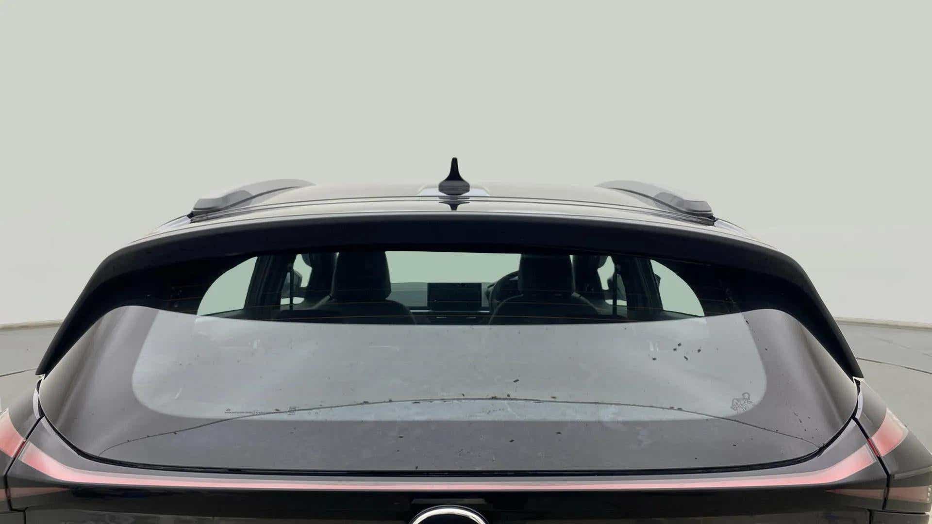 Rear view of a Tata Nexon