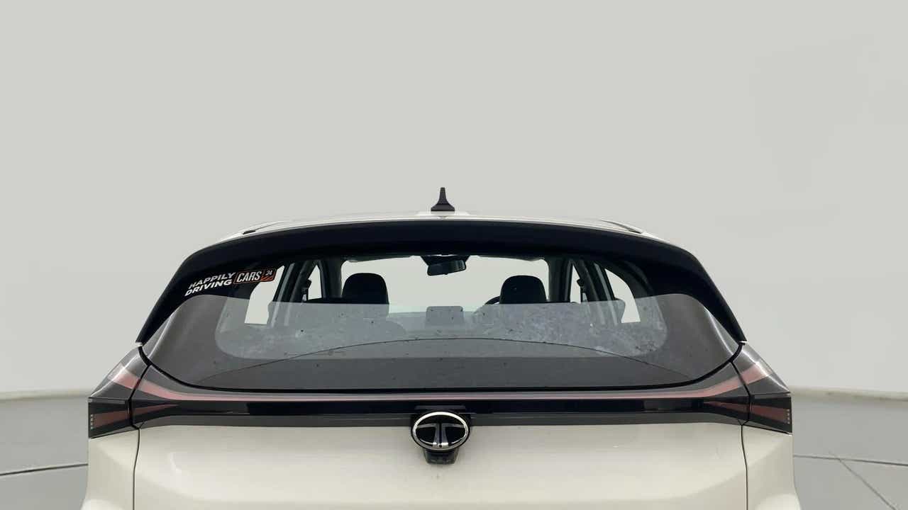 Rear view of a Tata Nexon