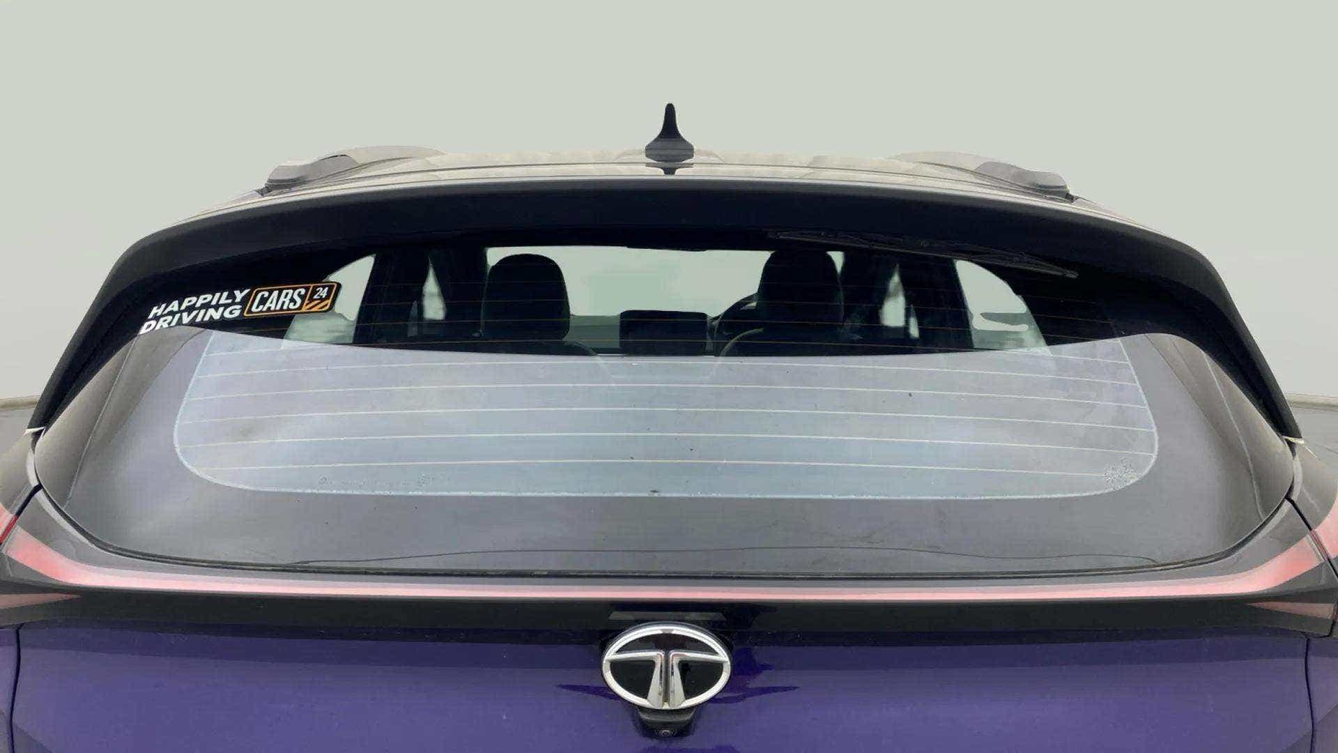 Rear view of a Tata Nexon 2017-2023