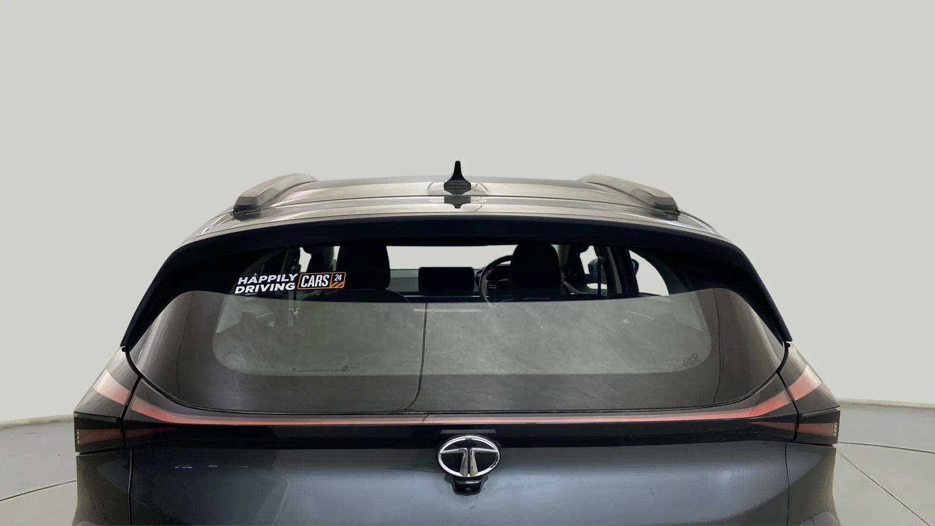 Rear view of a Tata Nexon 2017-2023