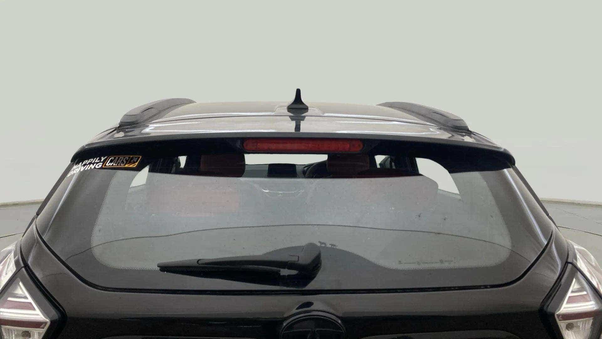 Rear view of a Tata Nexon 2017-2023