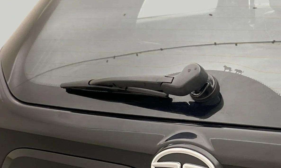 Rear windshield and wiper of a Tata Nexon 2017-2023