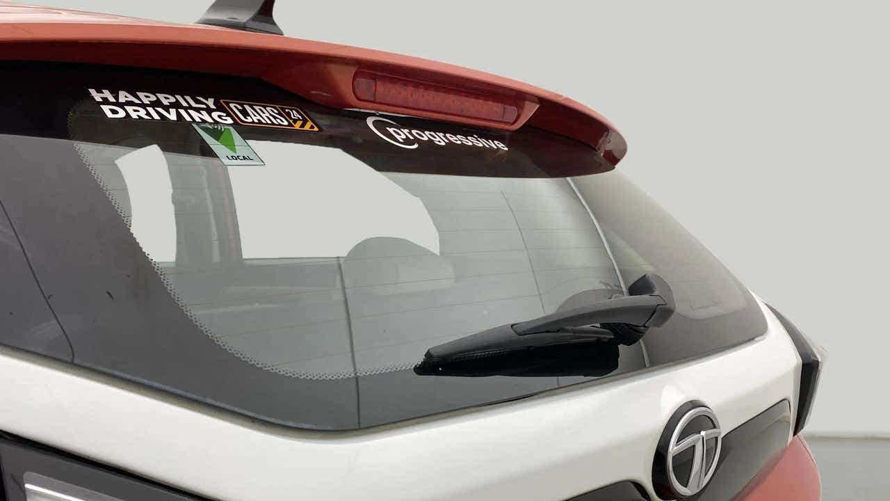 Rear view of a Tata Nexon 2017-2023