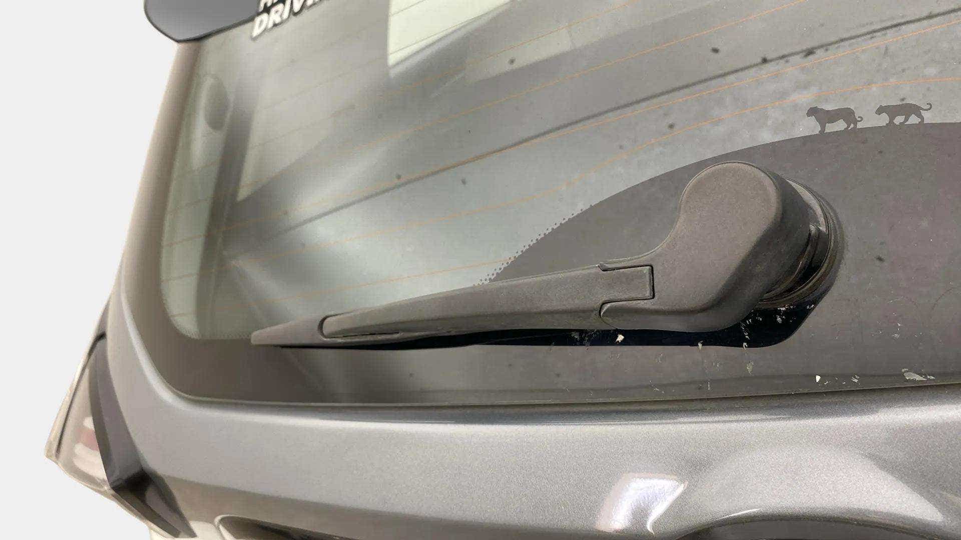 Rear windshield and wiper of a Tata Nexon 2017-2023