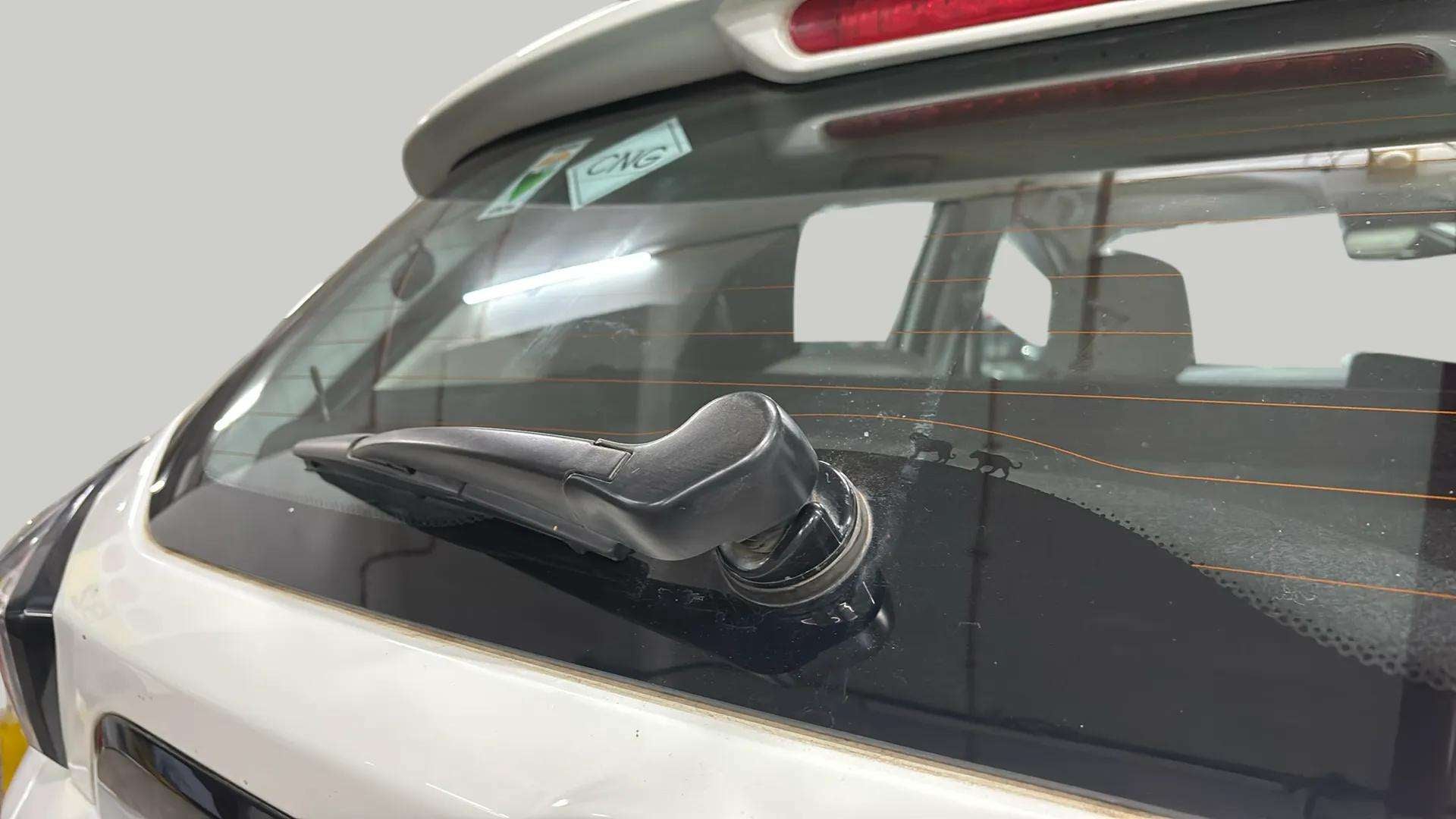 Rear windshield and wiper of a Tata Nexon 2017-2023