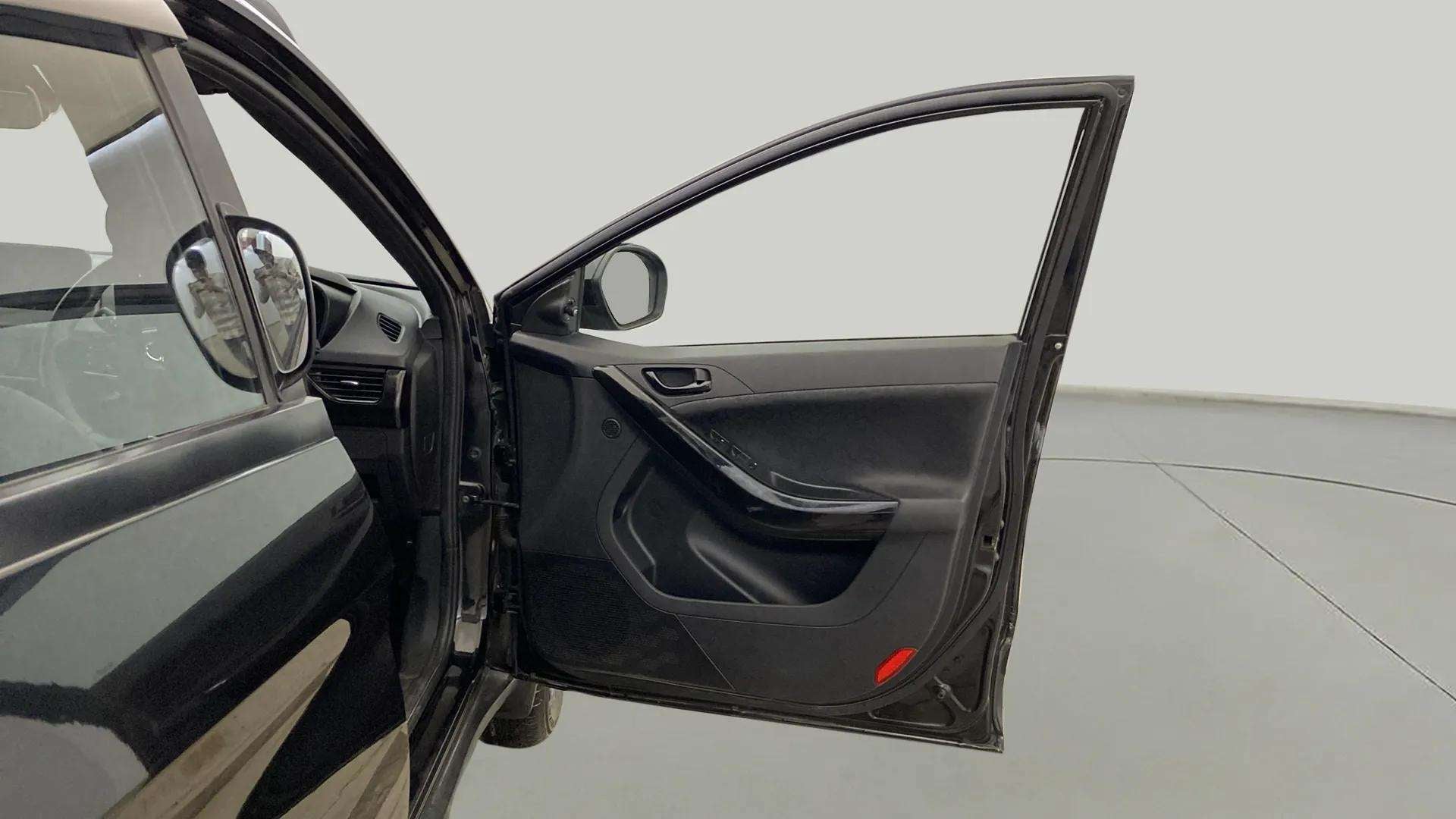 Driver side door open view of a Tata Nexon 2017-2023