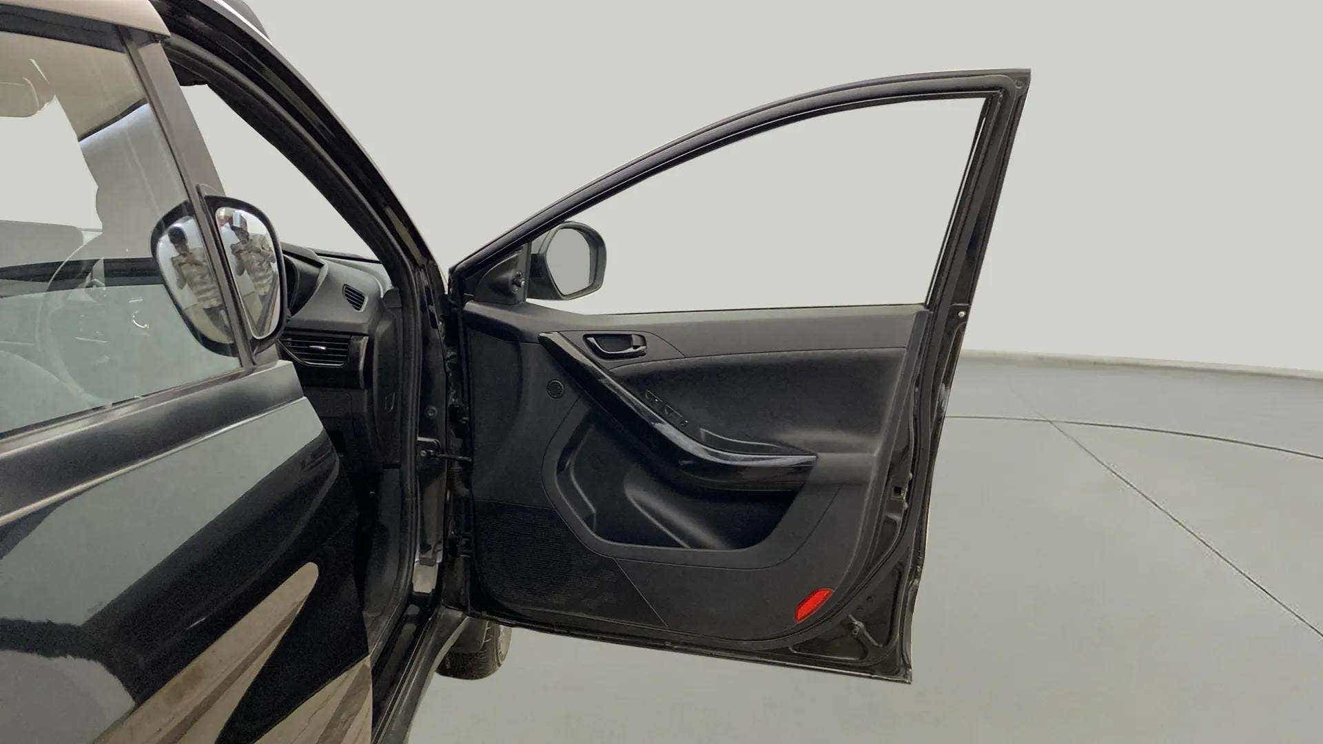 Driver side door open view of a Tata Nexon 2017-2023