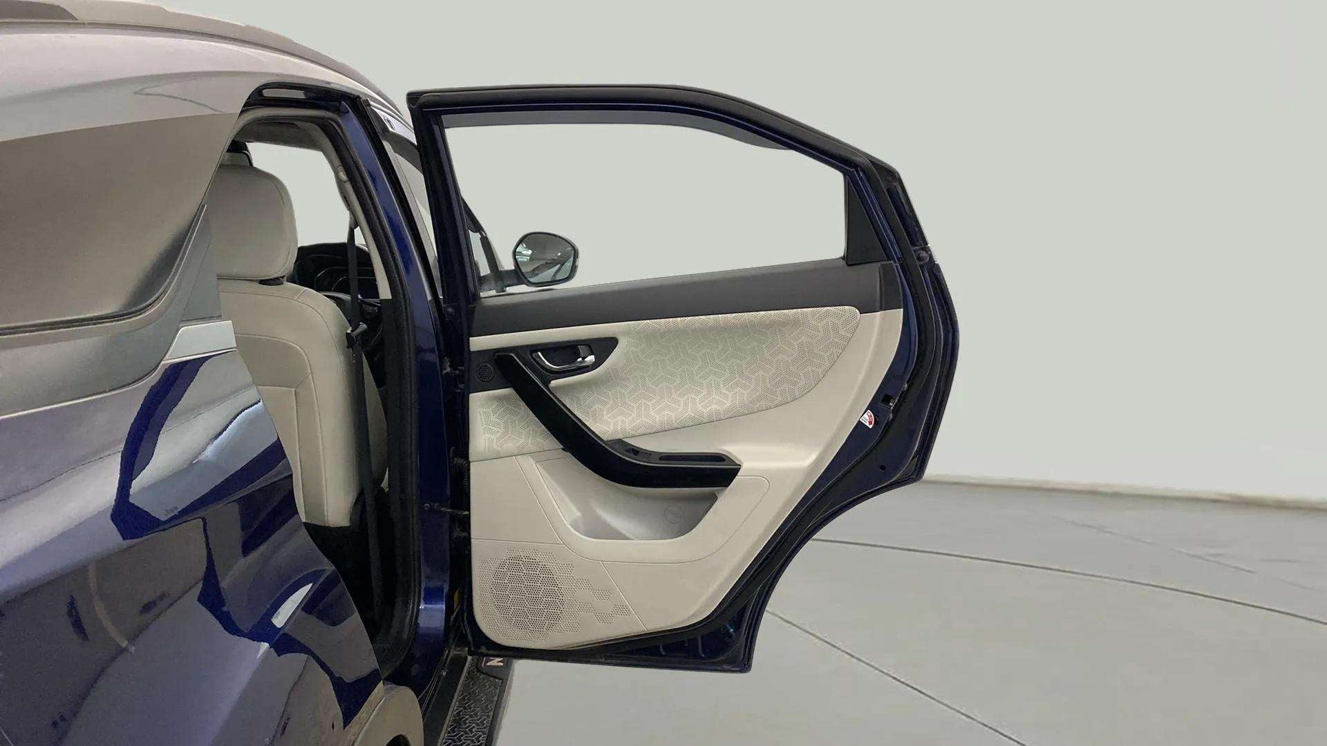 Rear left door and interior of a Tata Nexon 2017-2023
