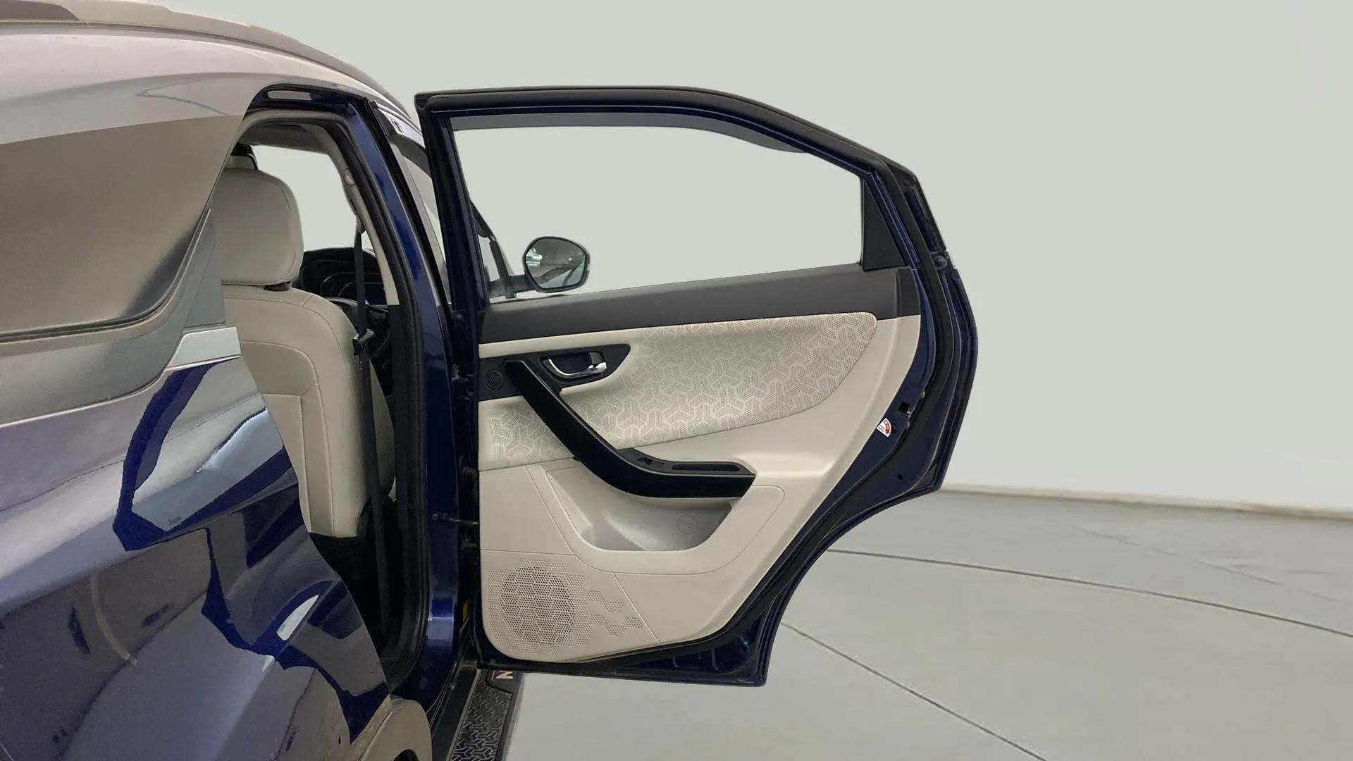 Rear left door and interior of a Tata Nexon 2017-2023