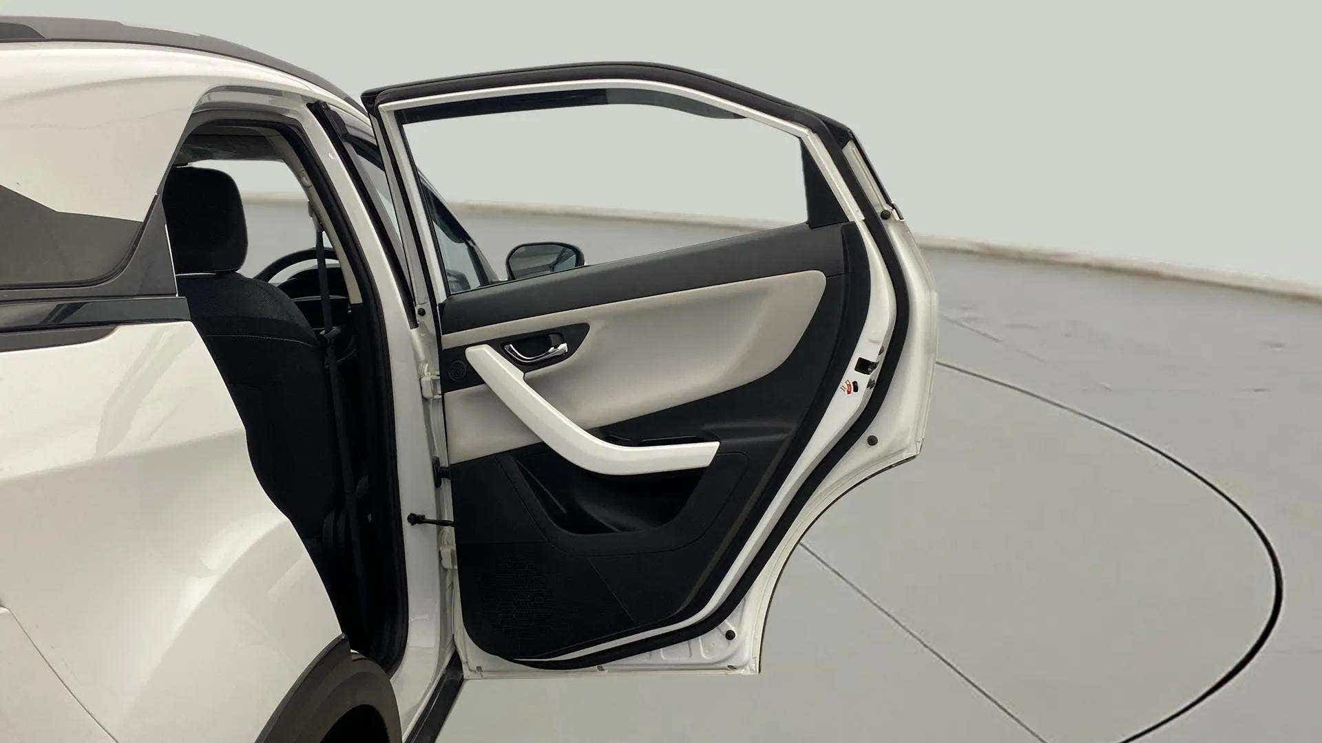 Rear door interior of a Tata Nexon