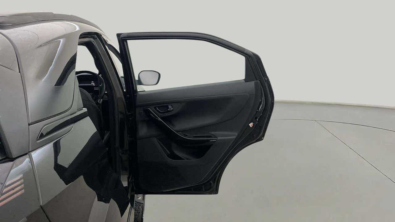Rear left door interior of a Tata Nexon