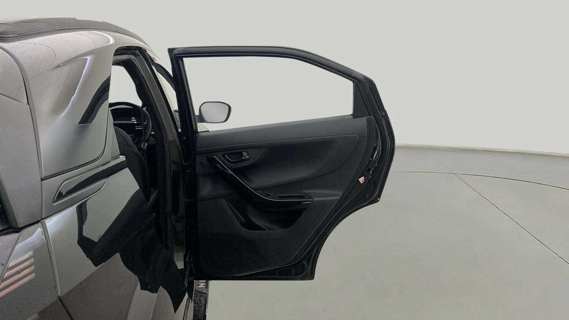 Rear left door interior of a Tata Nexon