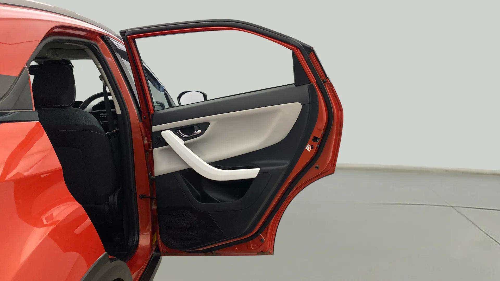 Rear door interior of a Tata Nexon
