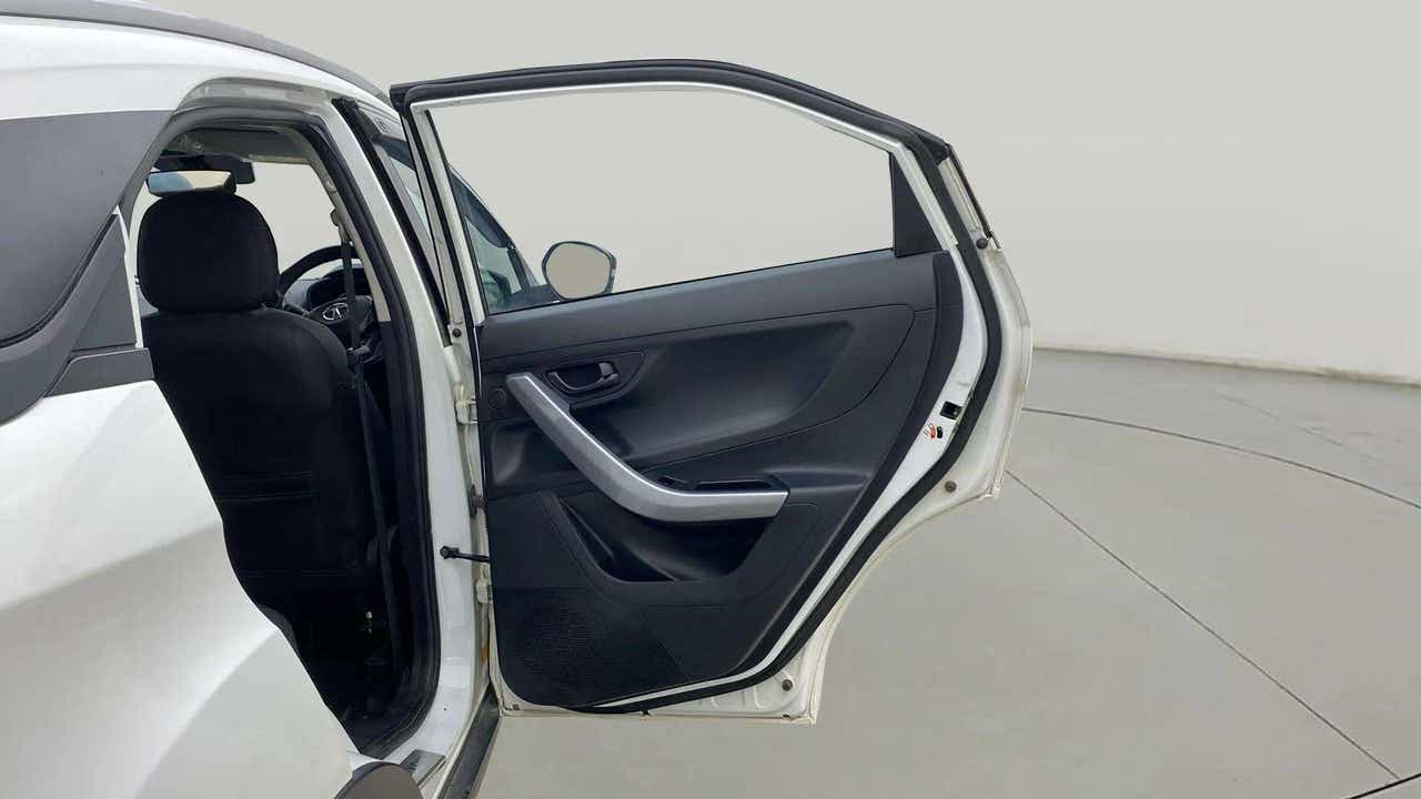 Rear door and interior view of a Tata Nexon 2017-2023