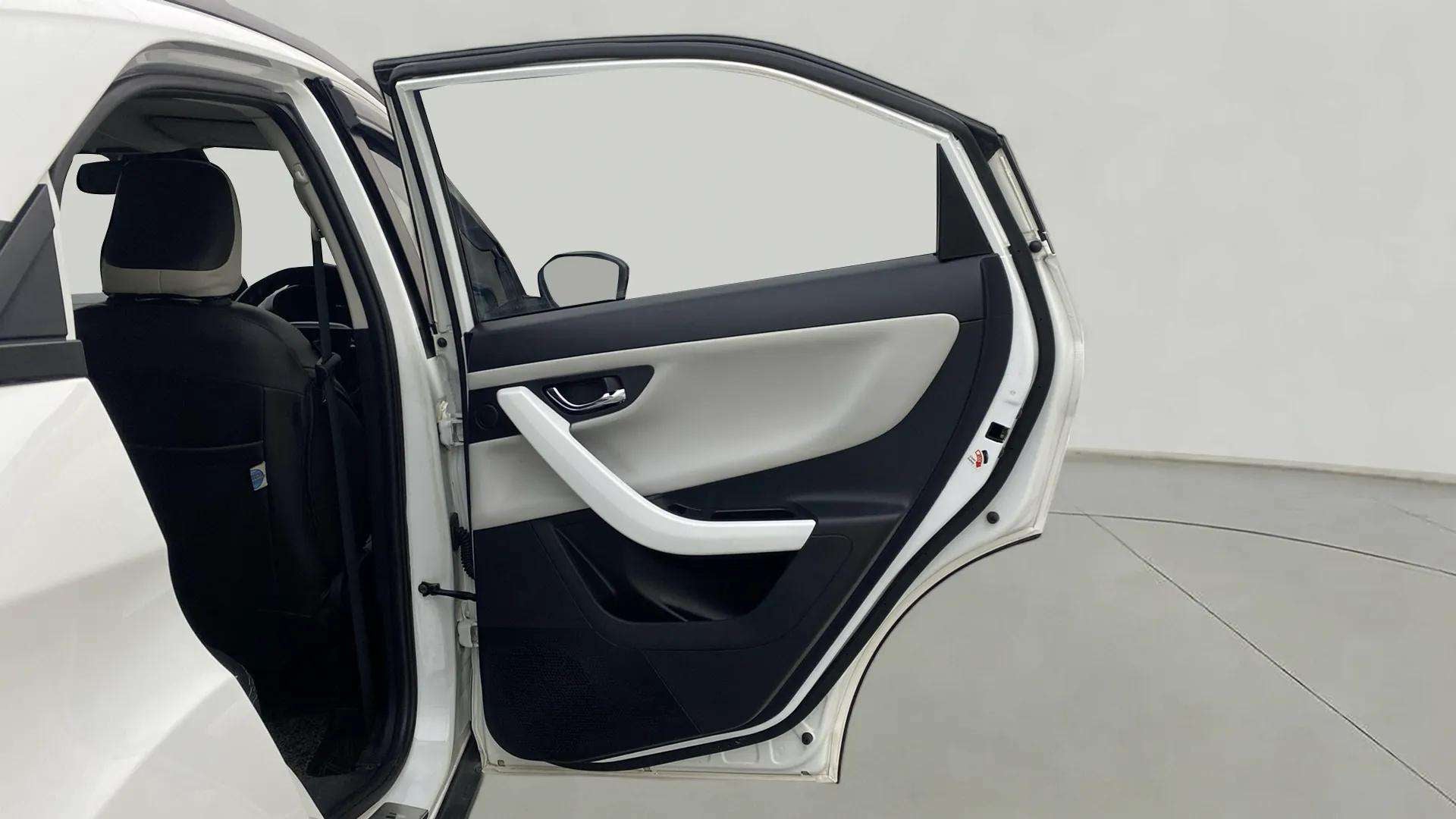 Rear left door and interior of a Tata Nexon 2017-2023